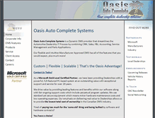 Tablet Screenshot of oasis-ac.com
